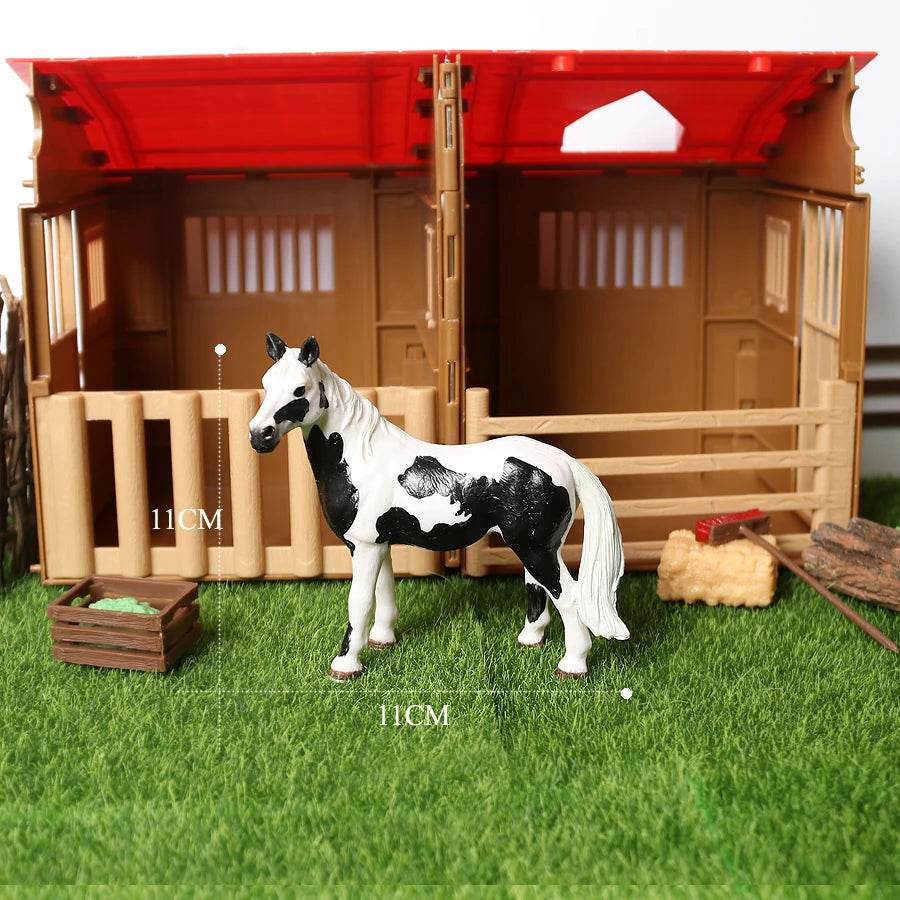 Realistic Horse Figurines Detailed Miniature Cake Topper - ToylandEU