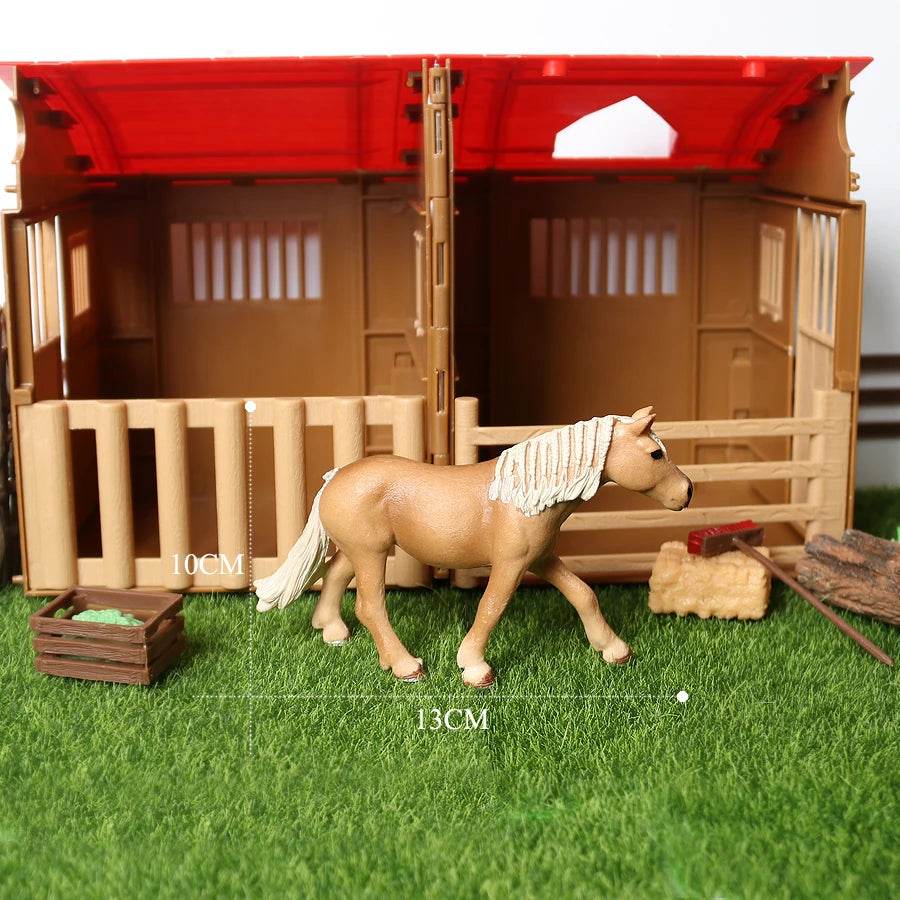 Realistic Horse Figurines Detailed Miniature Cake Topper - ToylandEU