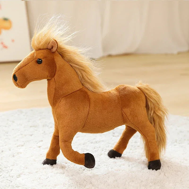 Realistic Horse Plush Toy For Home Decor And Gifts - ToylandEU