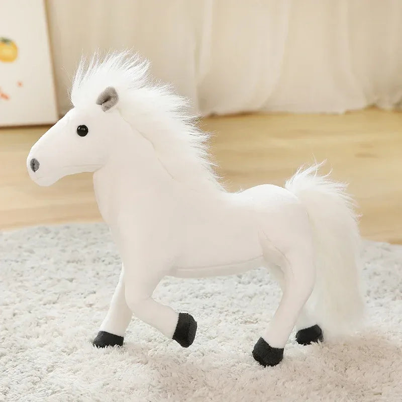 Realistic Horse Plush Toy For Home Decor And Gifts - ToylandEU