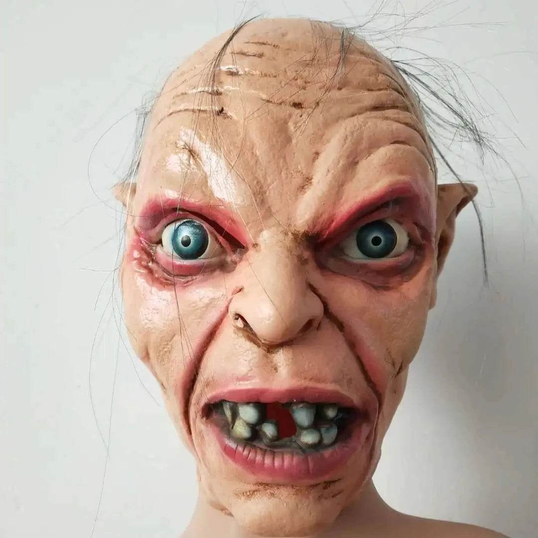 Realistic Latex Mask Gollum Style Unisex Halloween Cosplay - ToylandEU