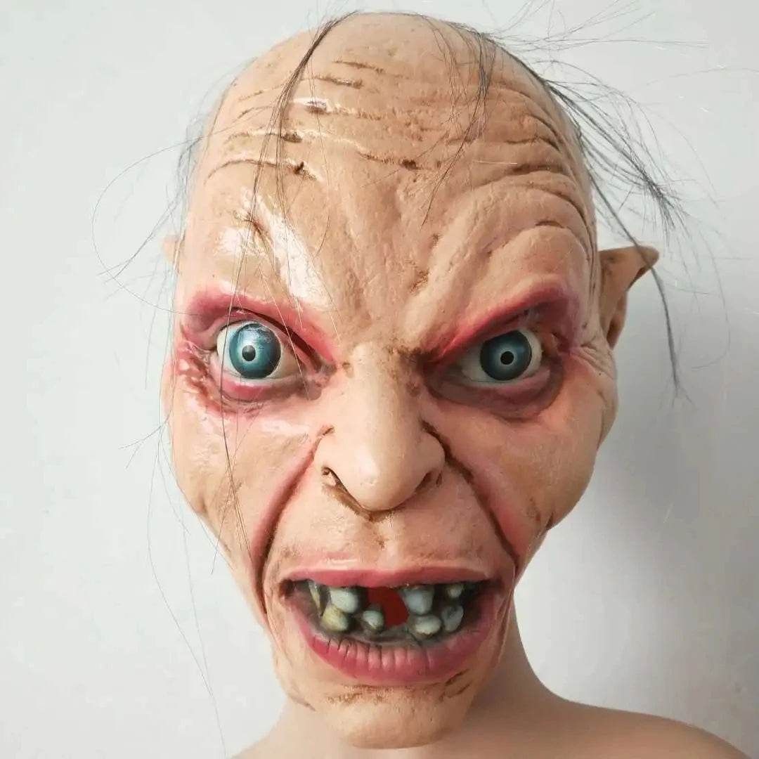Realistic Latex Mask Gollum Style Unisex Halloween Cosplay - ToylandEU