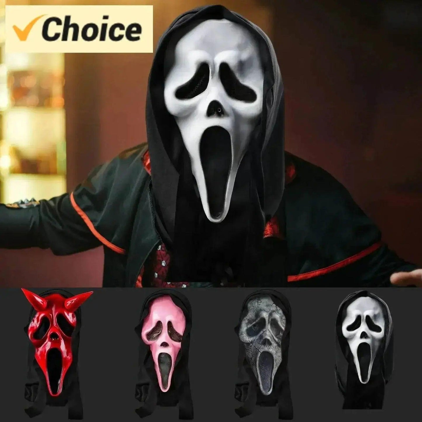  Realistic Latex Skull Mask Halloween Mask Toyland EU -  ToylandEU™