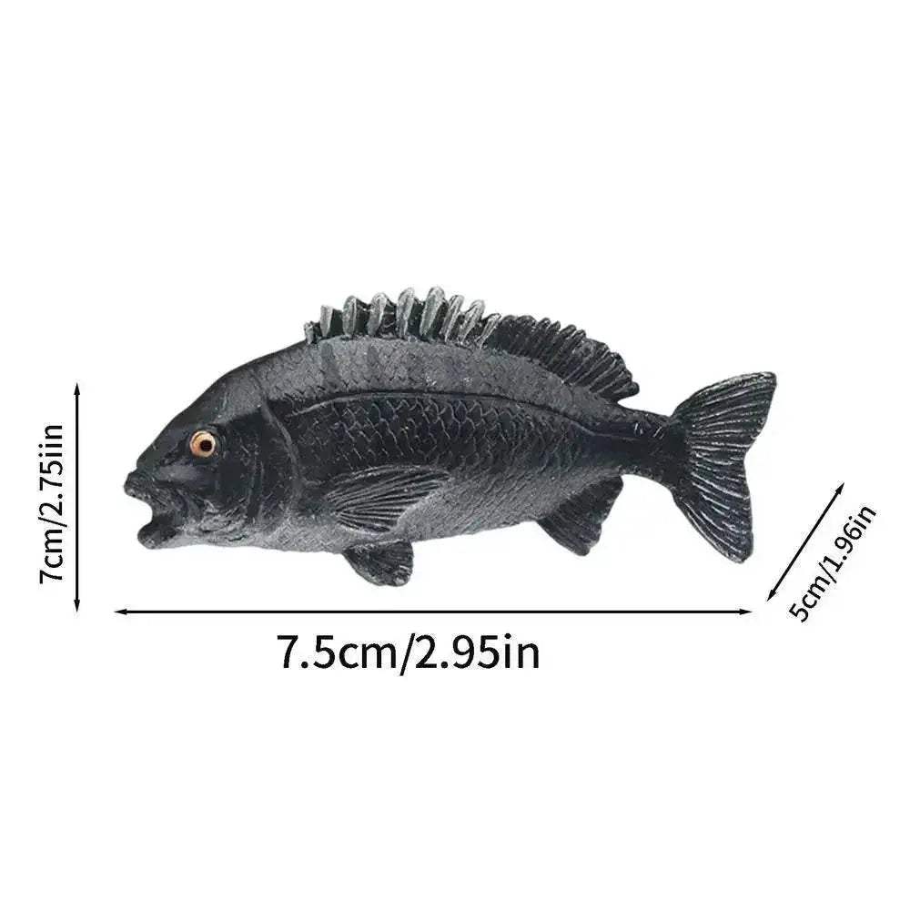  Realistic Marine Fish Models - Educational Tuna, Snapper & Salmon Set -  ToylandEU™