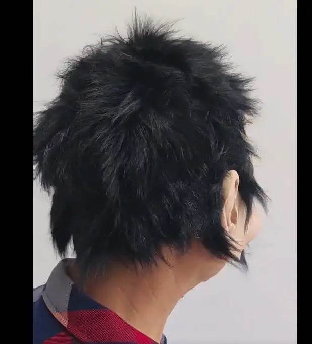 Realistic Mask Half Face Old Man For Halloween Roleplay - ToylandEU