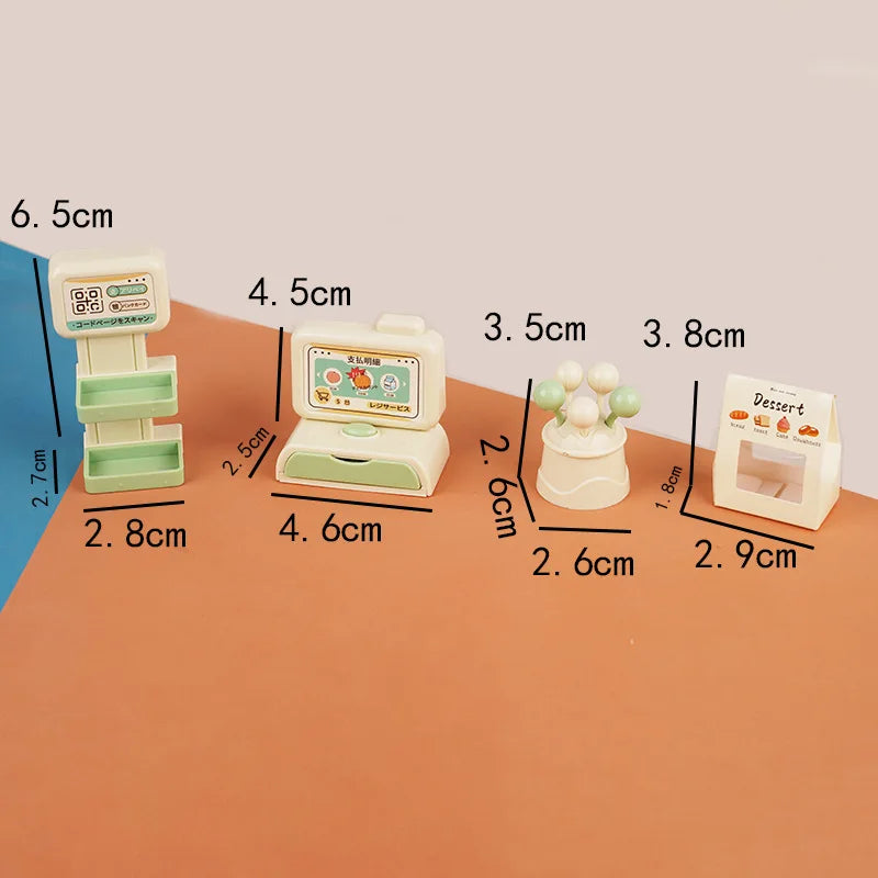 Realistic Mini Supermarket Cash Register Set With Interactive Checkout Counter For Kids - ToylandEU