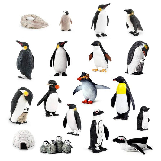 Realistic Penguin Growth Cycle Figures - Perfect for Education & Gifts - ToylandEU