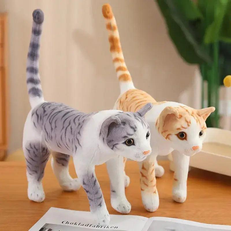  Realistic Plush Cat Toy With UltraSoft Filling -  ToylandEU™