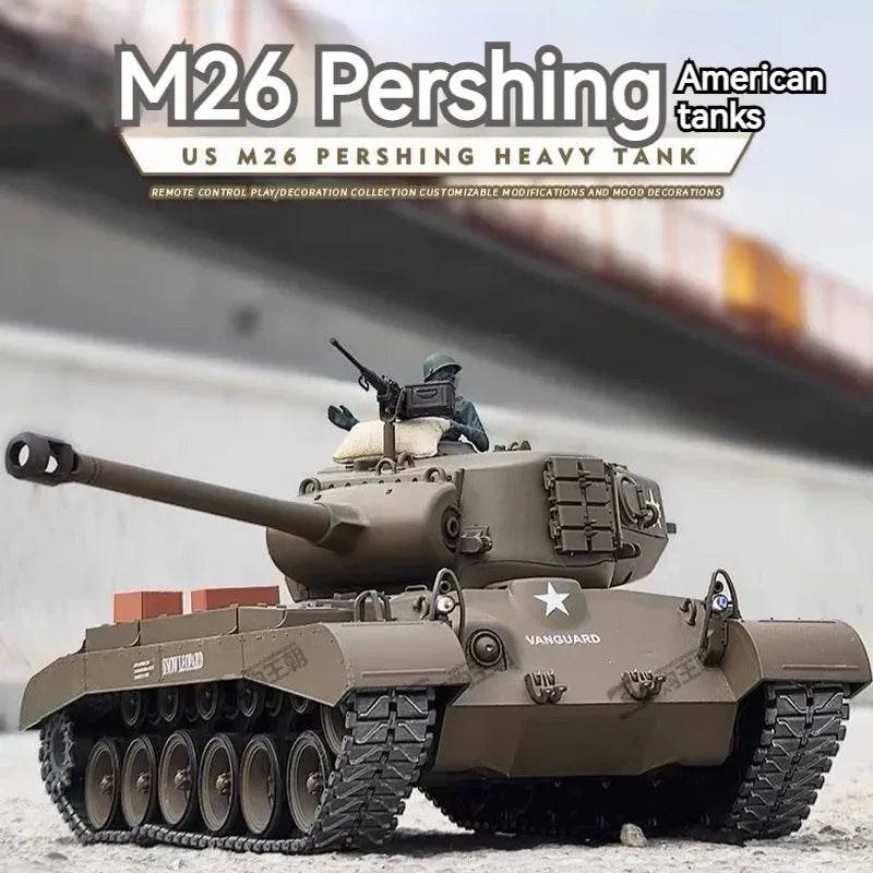 Realistic RC Battle Tank 52cm Large Scale For Boys Gift - ToylandEU