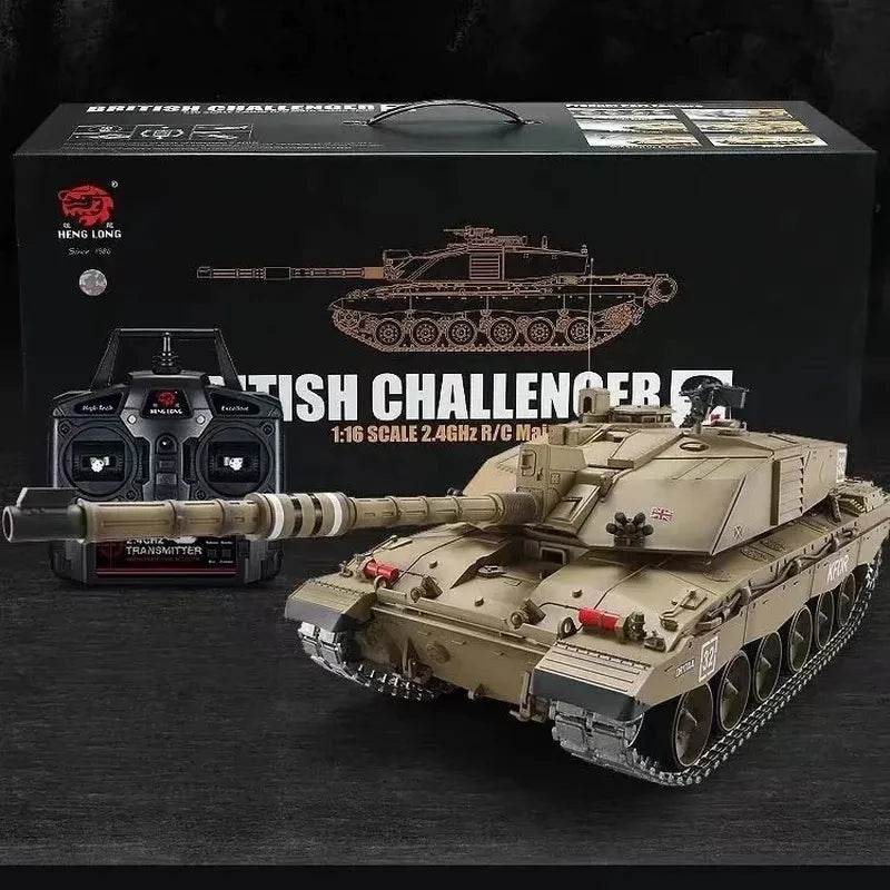 Realistic RC Battle Tank British Challenger II 7.0 For Fans - ToylandEU