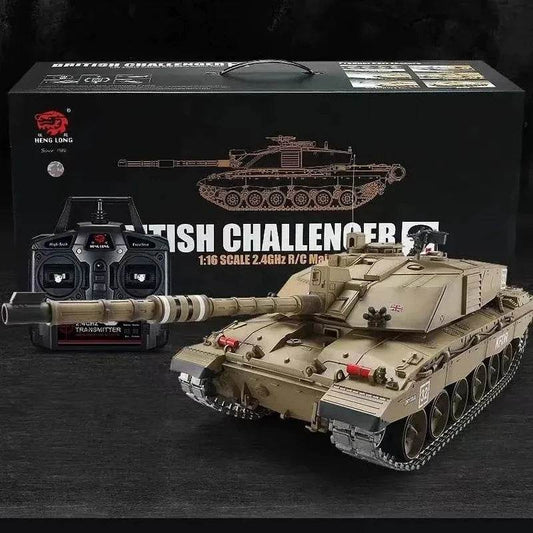 Realistic RC Battle Tank British Challenger II 7.0 For Fans - ToylandEU