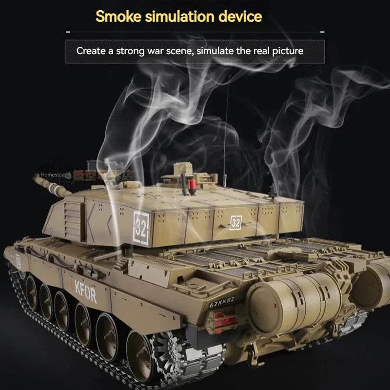 Realistic RC Battle Tank British Challenger II 7.0 For Fans - ToylandEU