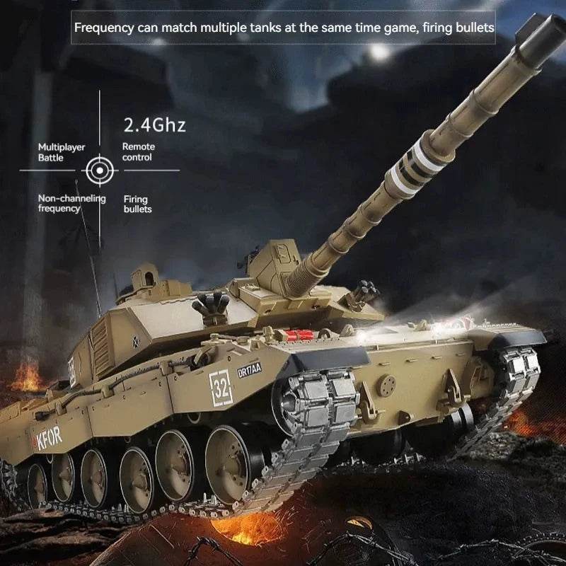 Realistic RC Battle Tank British Challenger II 7.0 For Fans - ToylandEU