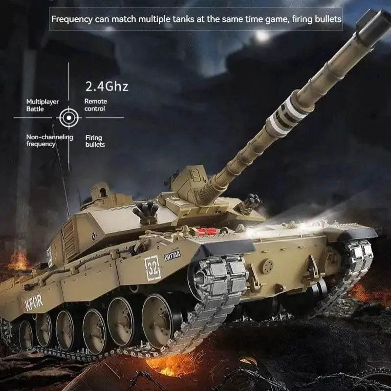  Realistic RC Battle Tank Challenger II 70 Toyland EU -  ToylandEU™