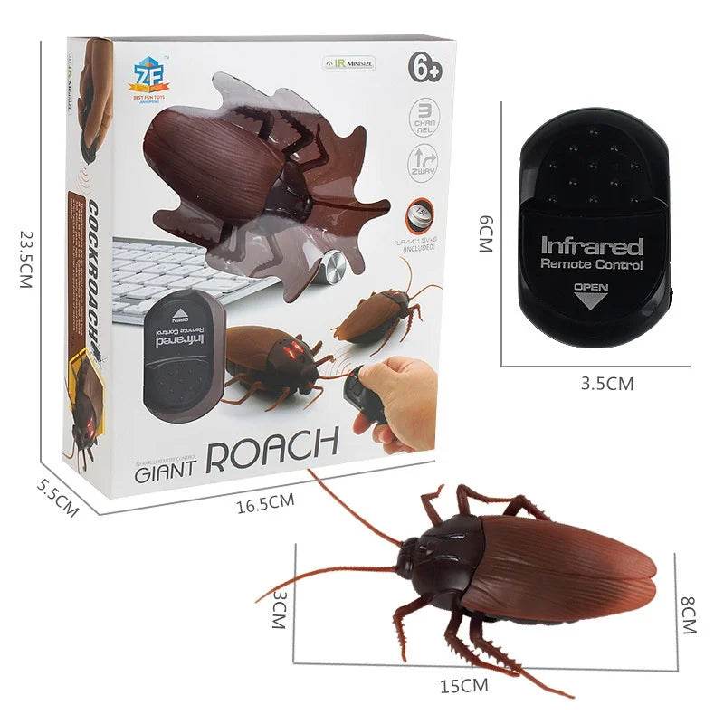 Realistic RC Cockroach Toy Robotic Insect For Adults - ToylandEU