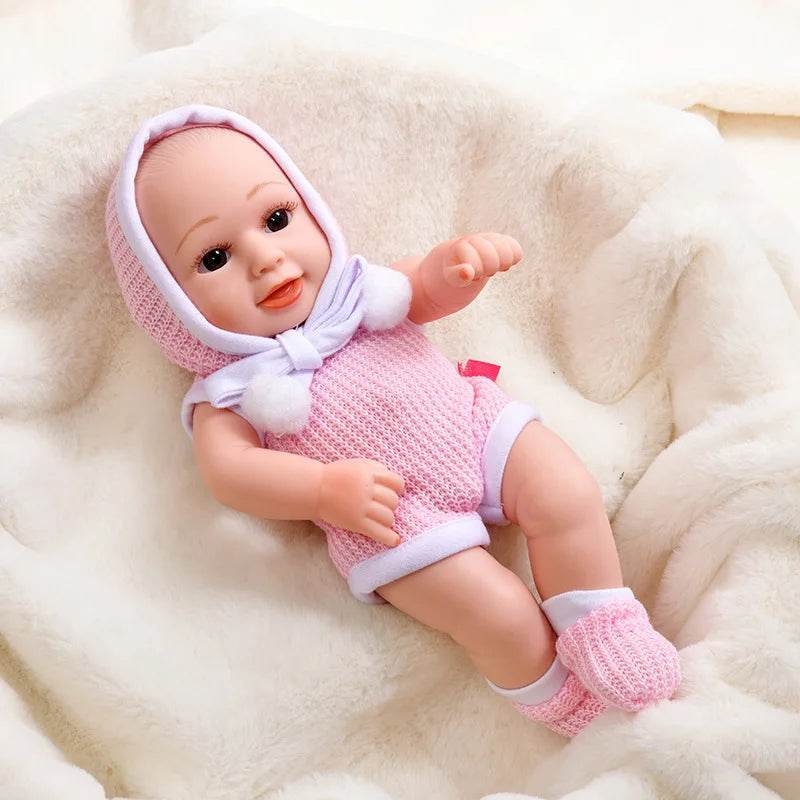 Realistic Reborn Baby Doll 30cm Full Body Vinyl For Girls - ToylandEU