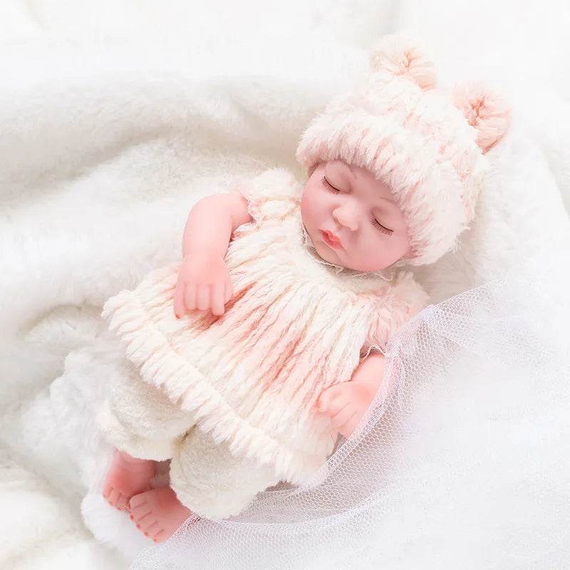 Realistic Reborn Baby Doll 30cm Full Body Vinyl For Girls - ToylandEU