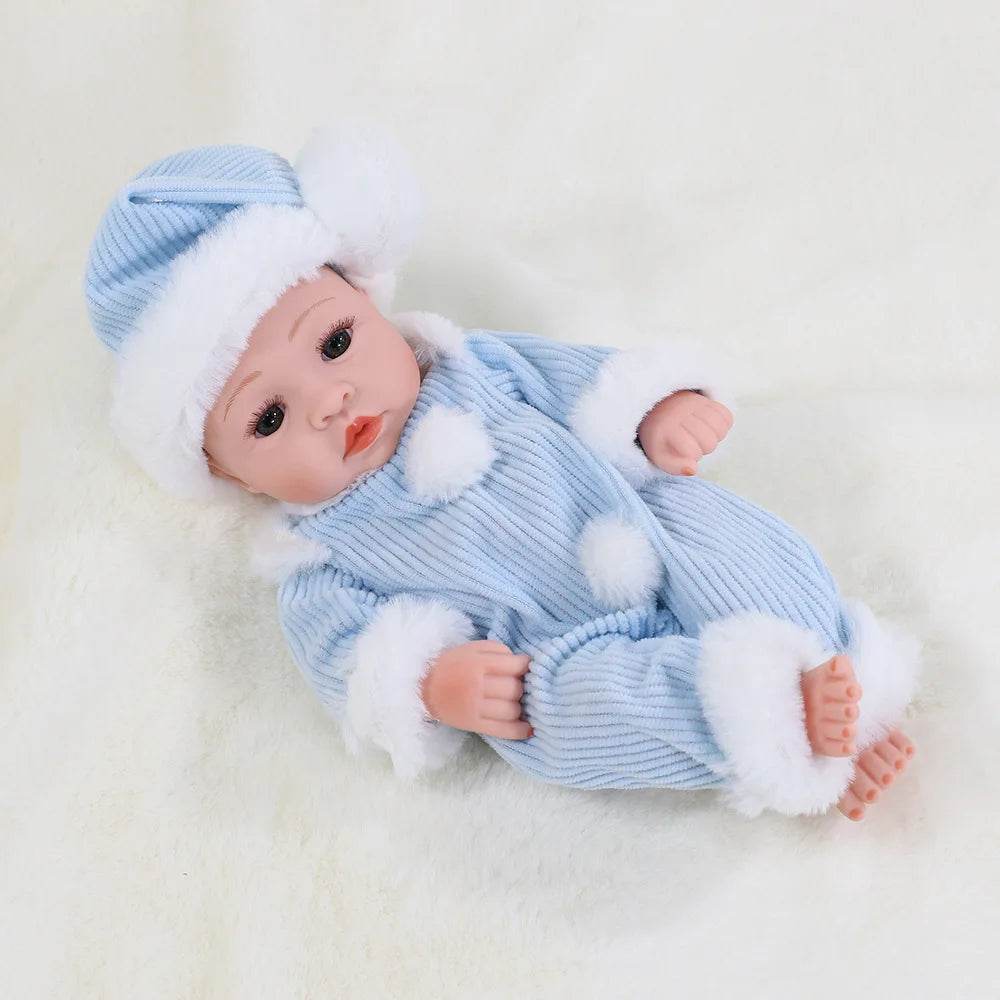 Realistic Reborn Baby Doll 30cm Full Body Vinyl For Girls - ToylandEU