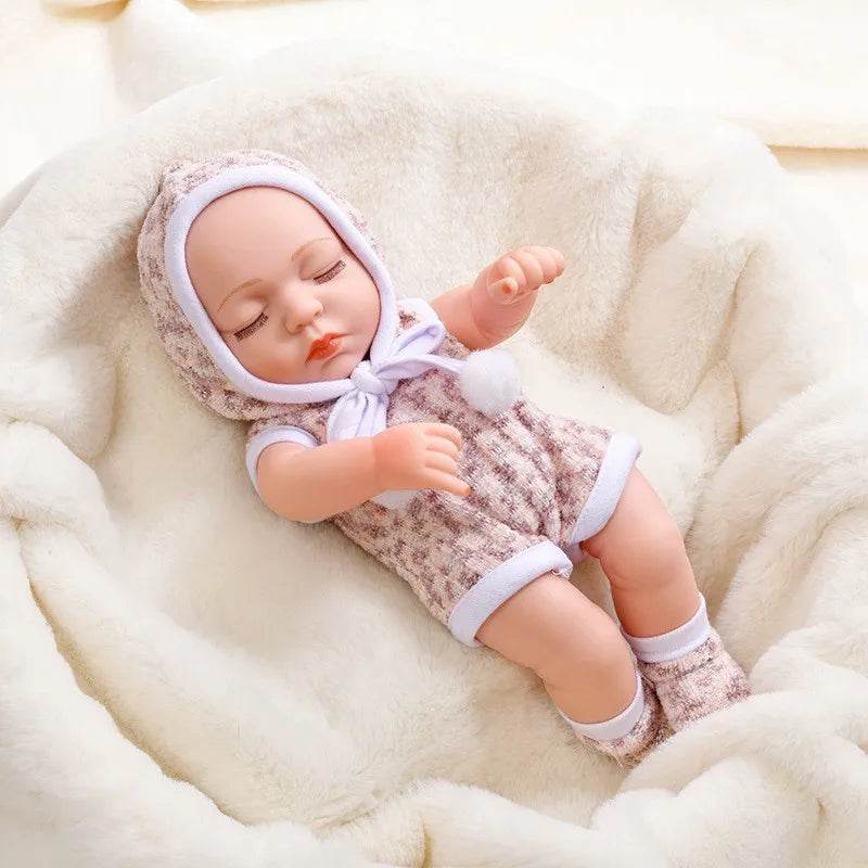 Realistic Reborn Baby Doll 30cm Full Body Vinyl For Girls - ToylandEU