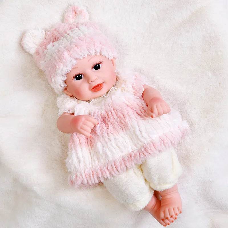 Realistic Reborn Baby Doll 30cm Full Body Vinyl For Girls - ToylandEU