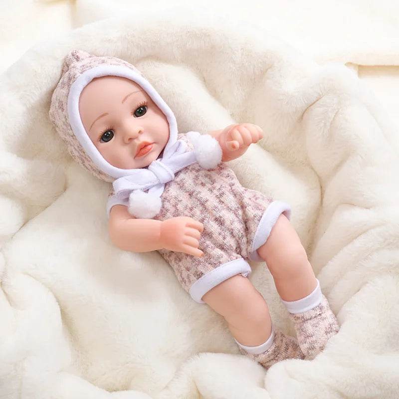 Realistic Reborn Baby Doll 30cm Full Body Vinyl For Girls - ToylandEU