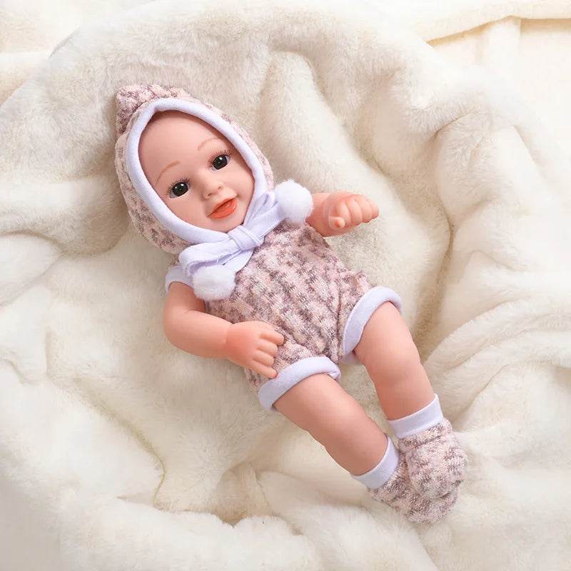 Realistic Reborn Baby Doll 30cm Full Body Vinyl For Girls - ToylandEU