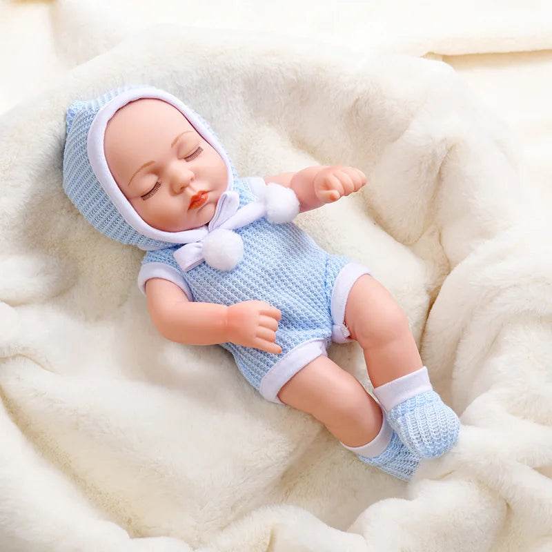 Realistic Reborn Baby Doll 30cm Full Body Vinyl For Girls - ToylandEU