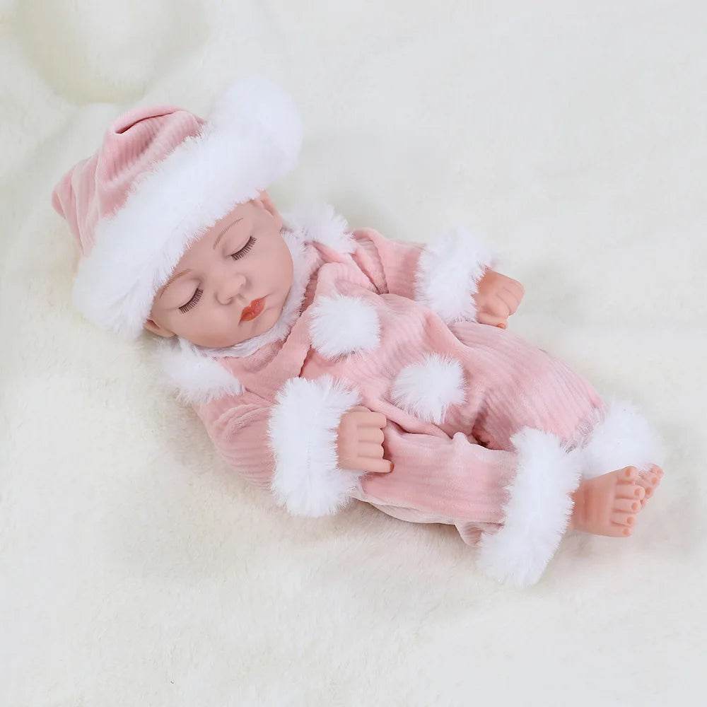 Realistic Reborn Baby Doll 30cm Full Body Vinyl For Girls - ToylandEU