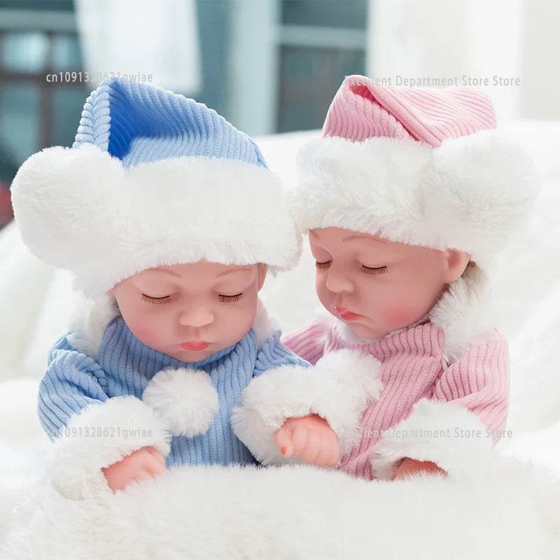 Realistic Reborn Doll 30cm Sleeping Eyes Closed For Girls - ToylandEU