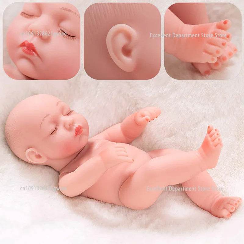 Realistic Reborn Doll 30cm Sleeping Eyes Closed For Girls - ToylandEU