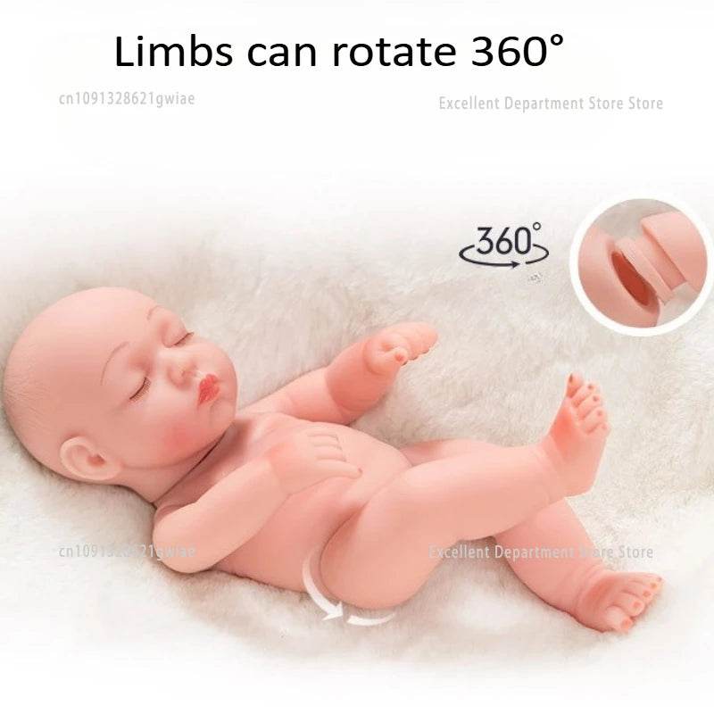 Realistic Reborn Doll 30cm Sleeping Eyes Closed For Girls - ToylandEU