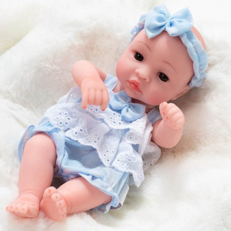 Realistic Reborn Doll 30cm Sleeping Eyes Closed For Girls - ToylandEU
