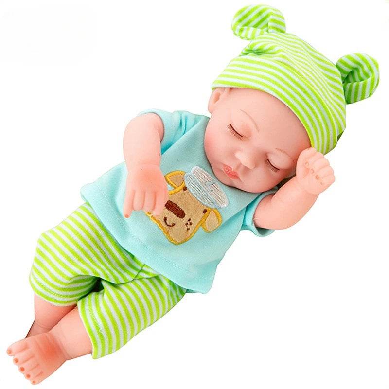 Realistic Reborn Doll 30cm Sleeping Eyes Closed For Girls - ToylandEU