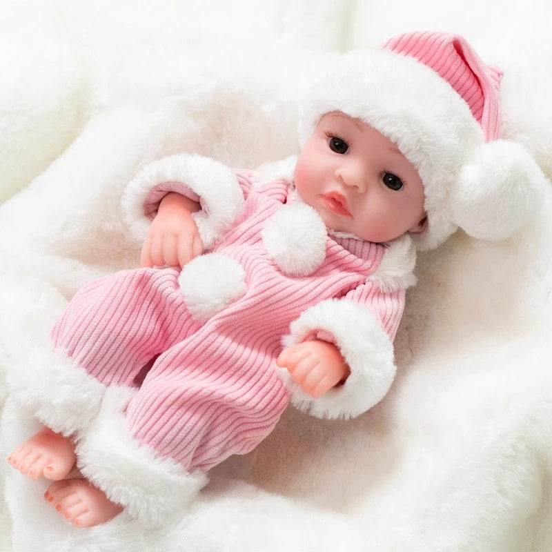 Realistic Reborn Doll 30cm Sleeping Eyes Closed For Girls - ToylandEU