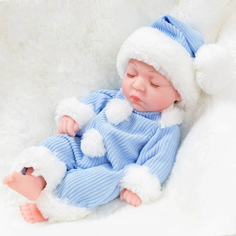 Realistic Reborn Doll 30cm Sleeping Eyes Closed For Girls - ToylandEU