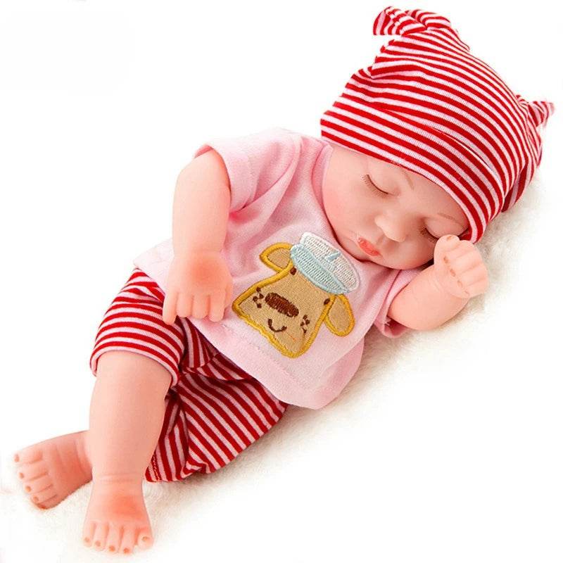 Realistic Reborn Doll 30cm Sleeping Eyes Closed For Girls - ToylandEU