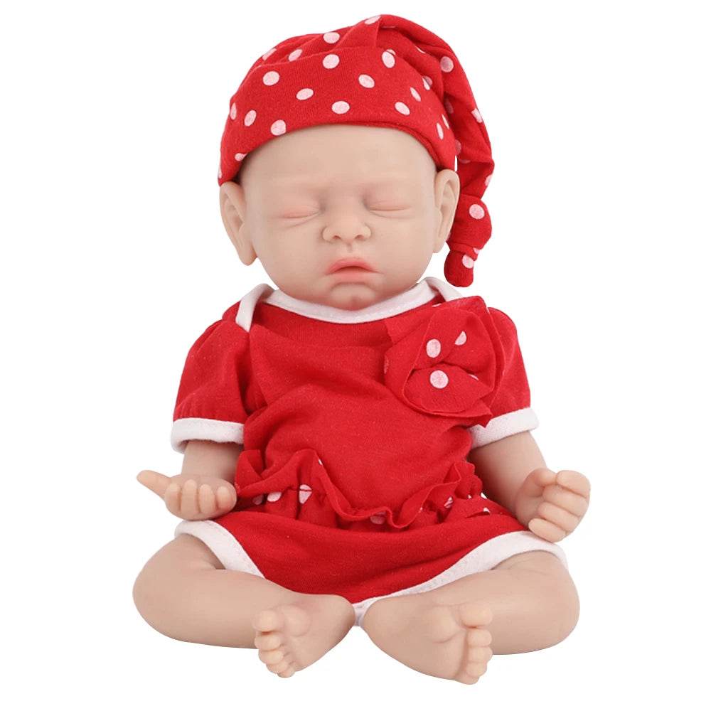 Realistic Reborn Doll Silicone Body 12In For Stress Relief - ToylandEU