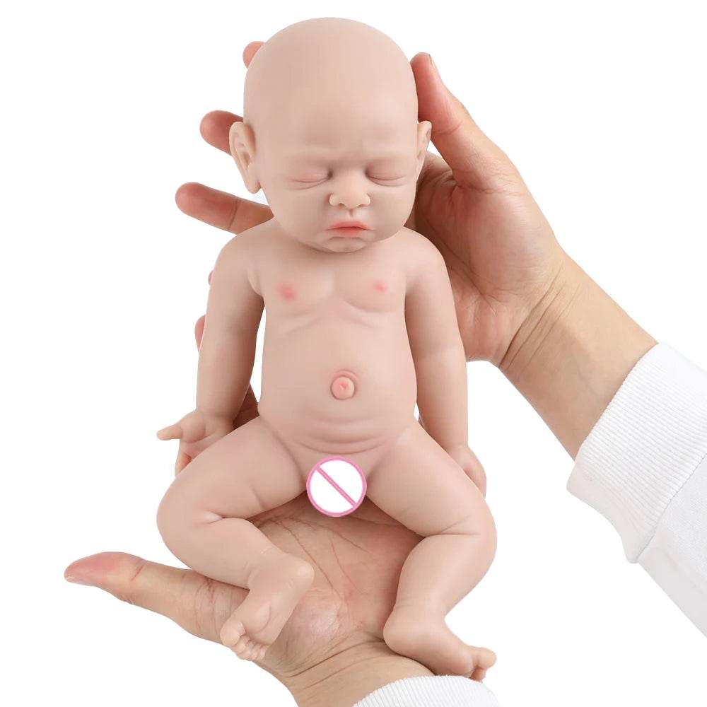 Realistic Reborn Doll Silicone Body 12In For Stress Relief - ToylandEU