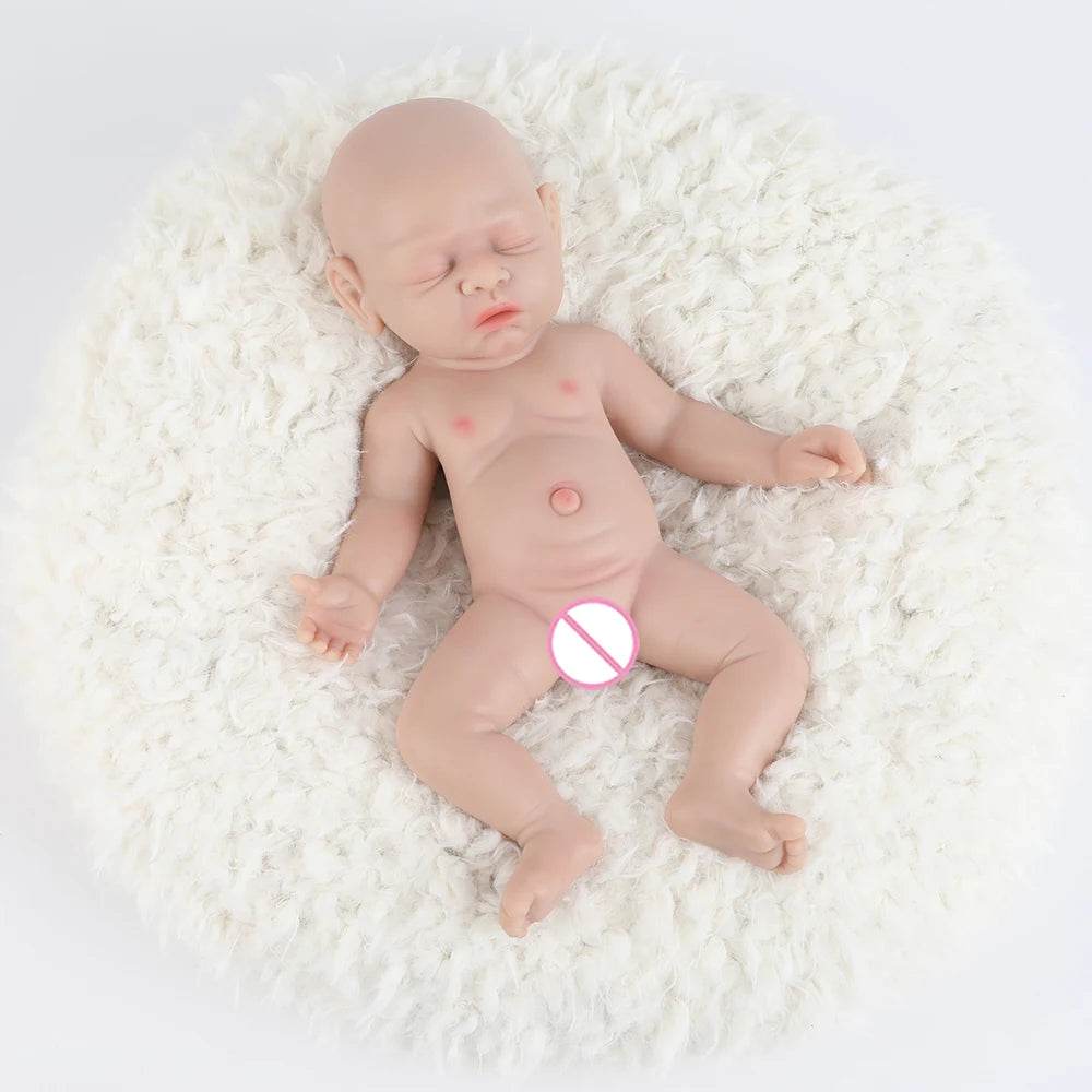 Realistic Reborn Doll Silicone Body 12In For Stress Relief - ToylandEU
