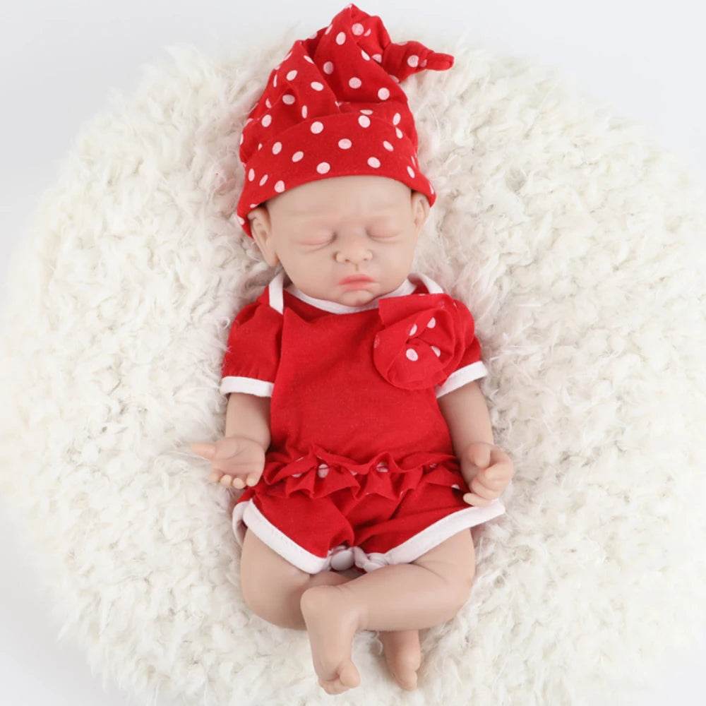Realistic Reborn Doll Silicone Body 12In For Stress Relief - ToylandEU