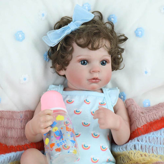 Realistic Reborn Doll Silicone Vinyl 3D Veins For Girls - ToylandEU