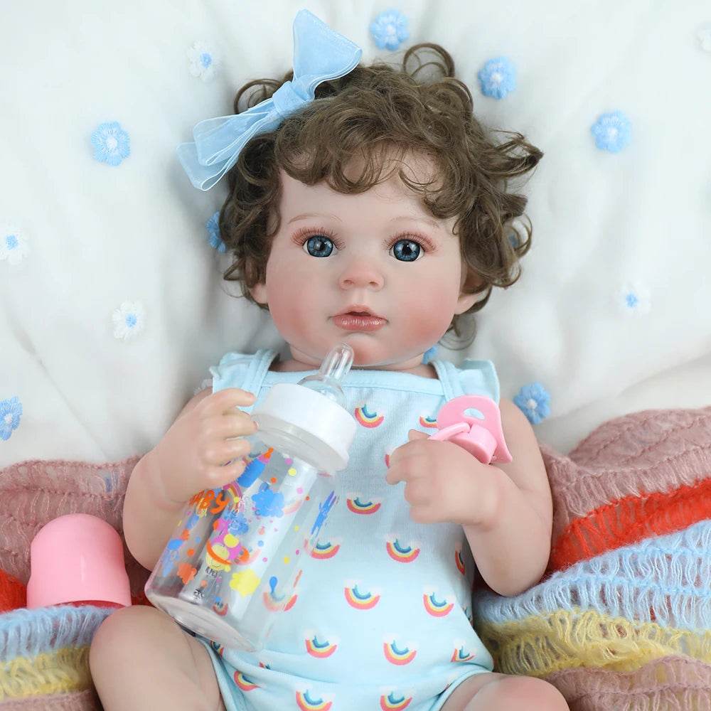 Realistic Reborn Doll Silicone Vinyl 3D Veins For Girls - ToylandEU