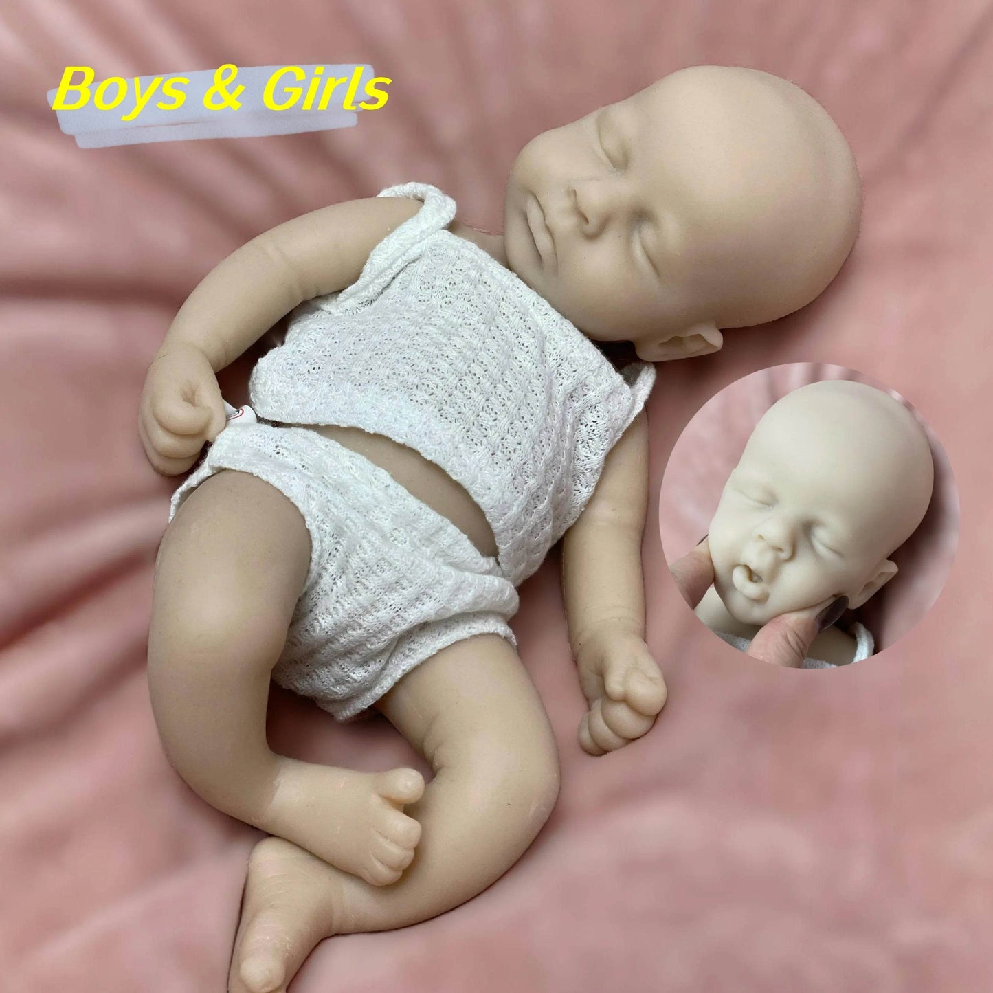 Realistic RebornDoll OpenMount33cmSilicone Collectors - ToylandEU