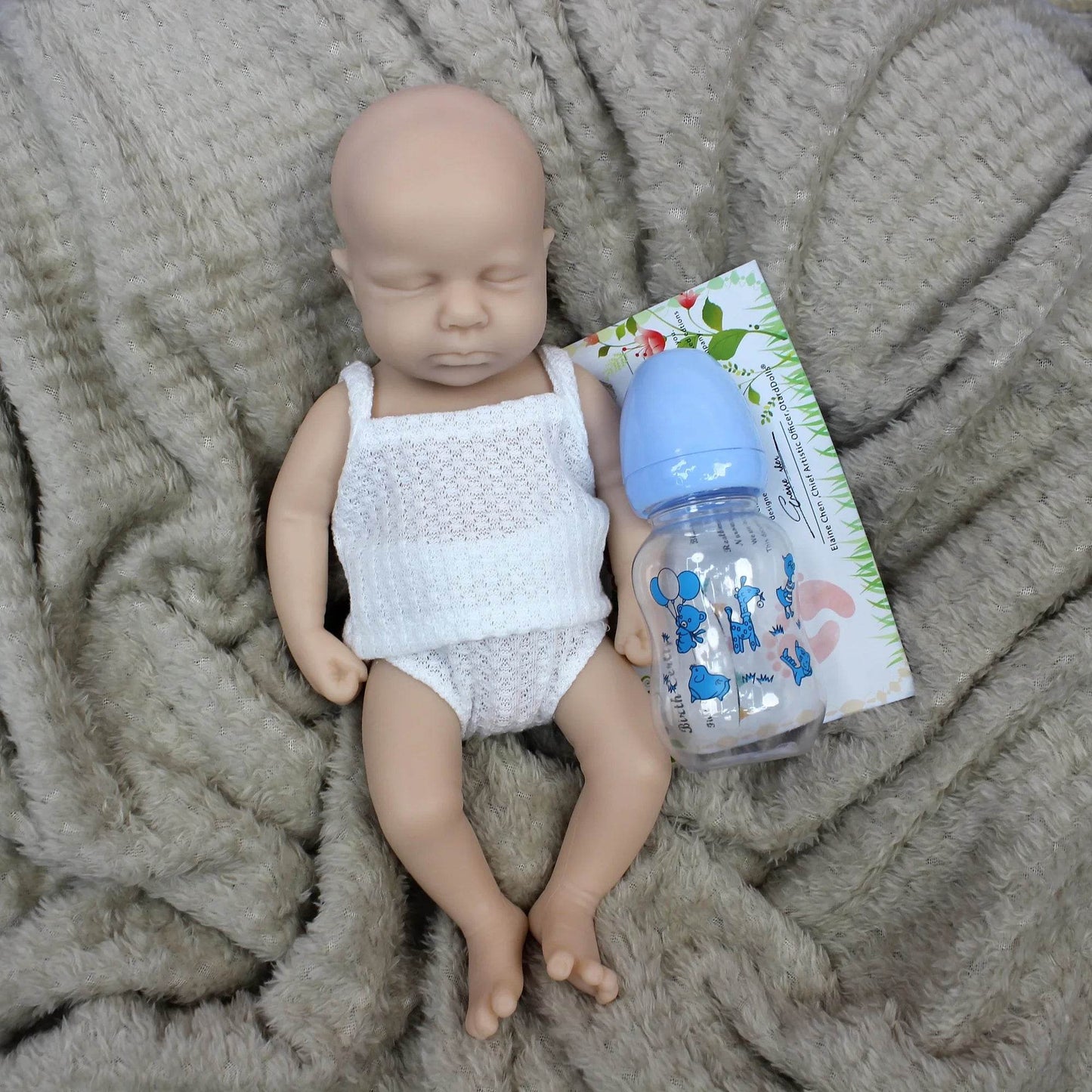 Realistic RebornDoll OpenMount33cmSilicone Collectors - ToylandEU