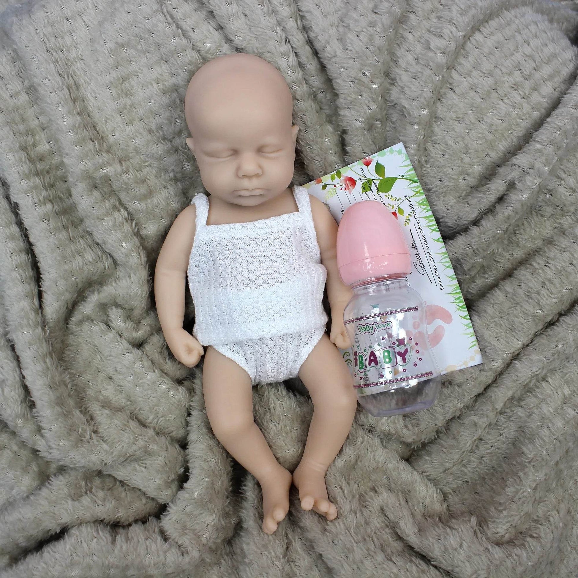 Realistic RebornDoll OpenMount33cmSilicone Collectors - ToylandEU