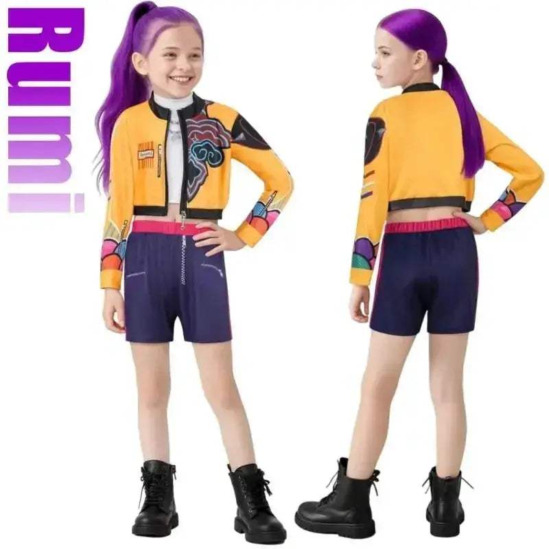 Realistic Rumi Kpop Demon Cosplay Costume for Girls - ToylandEU