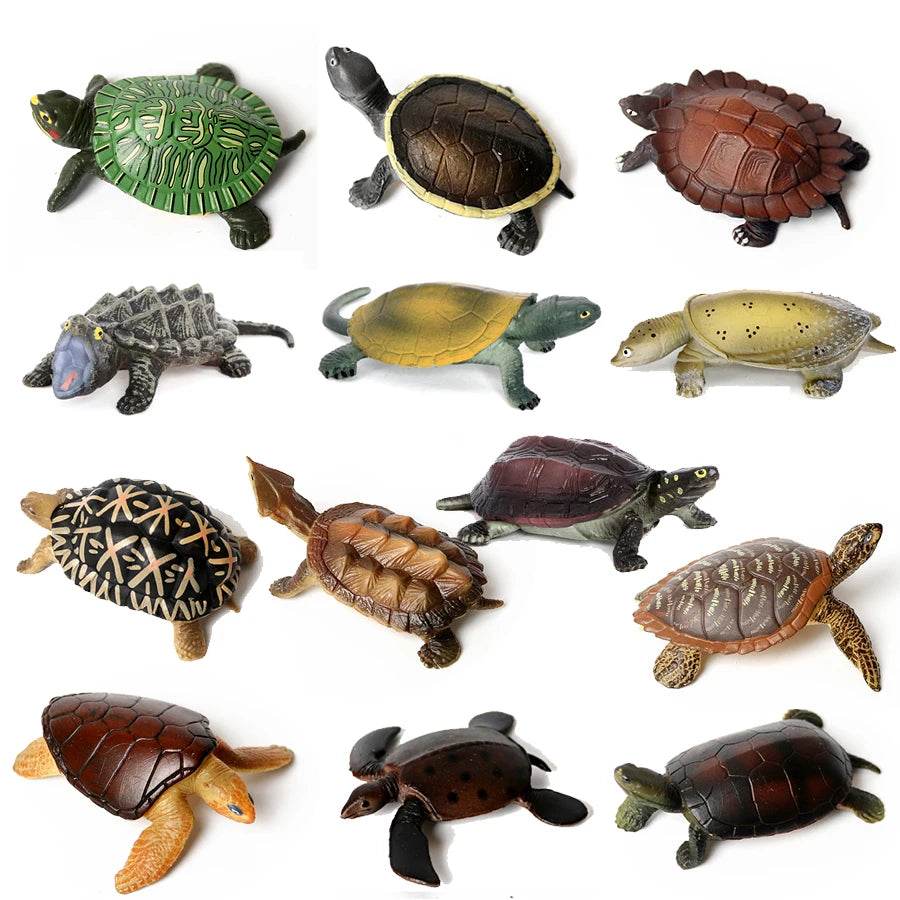 Realistic Sea Turtle Figurines Lifelike Detail Party Decor - ToylandEU