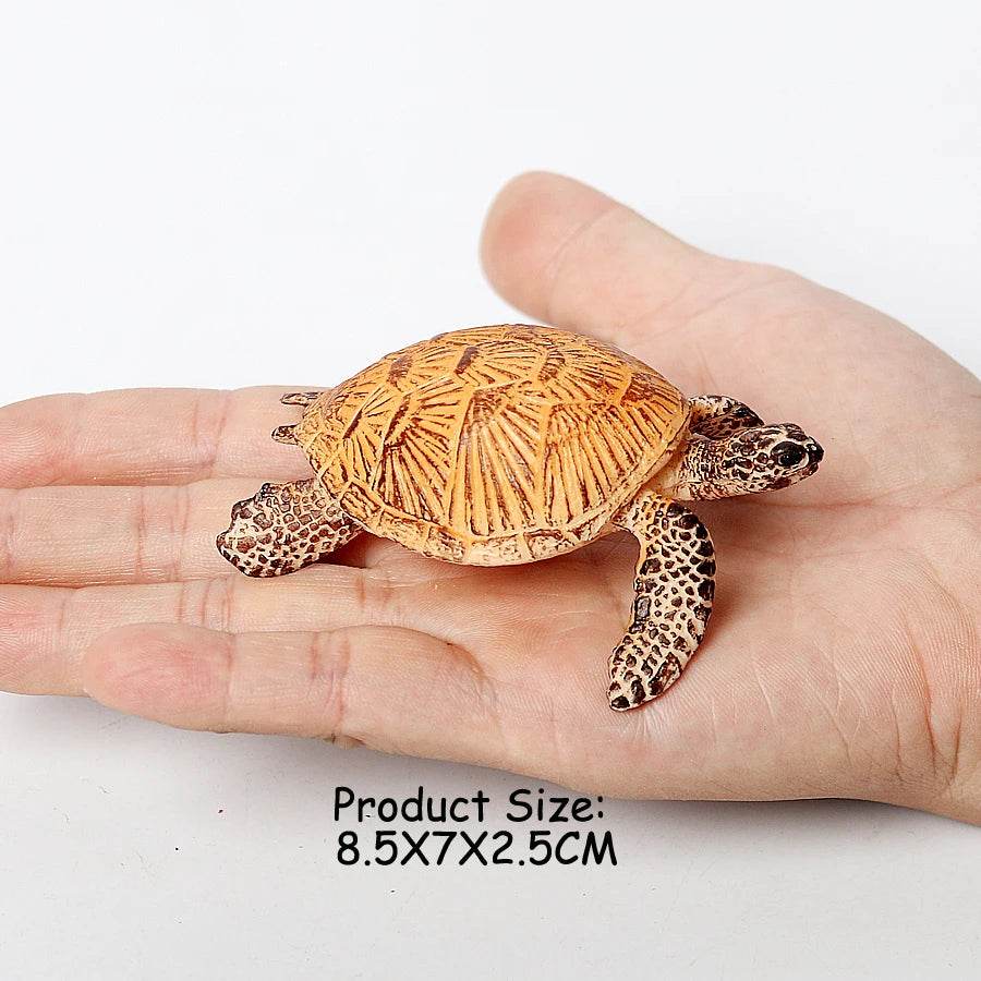 Realistic Sea Turtle Figurines Lifelike Detail Party Decor - ToylandEU