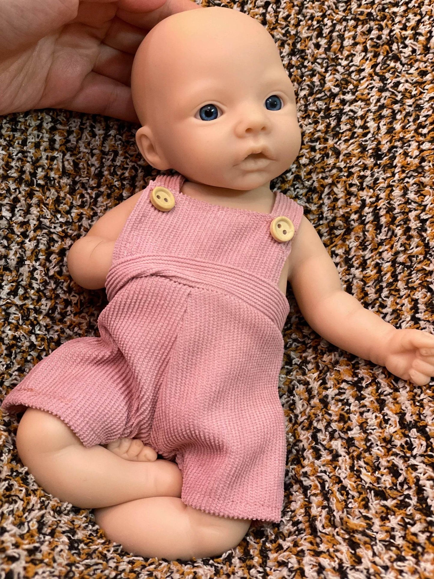 Realistic Silicone Doll Body 25cm Unpainted 8 Styles Gift - ToylandEU