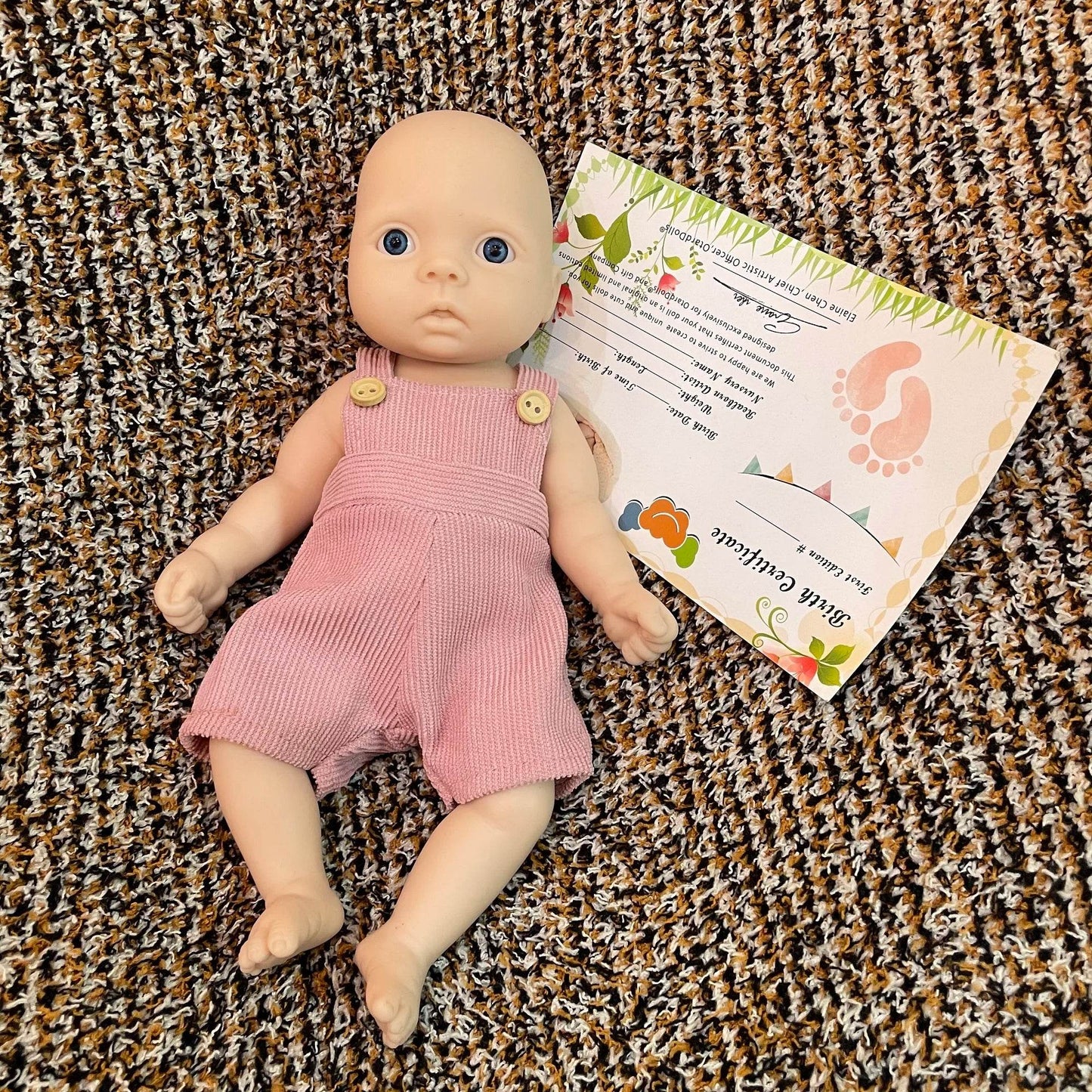 Realistic Silicone Doll Body 25cm Unpainted 8 Styles Gift - ToylandEU
